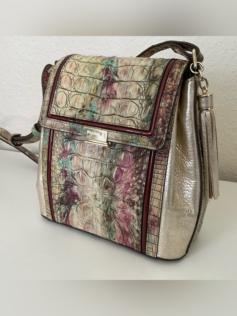 HTF Brahmin Margo Amethyst Celestine
